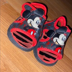 Size 5 Mickey Mouse Sandals for baby  my